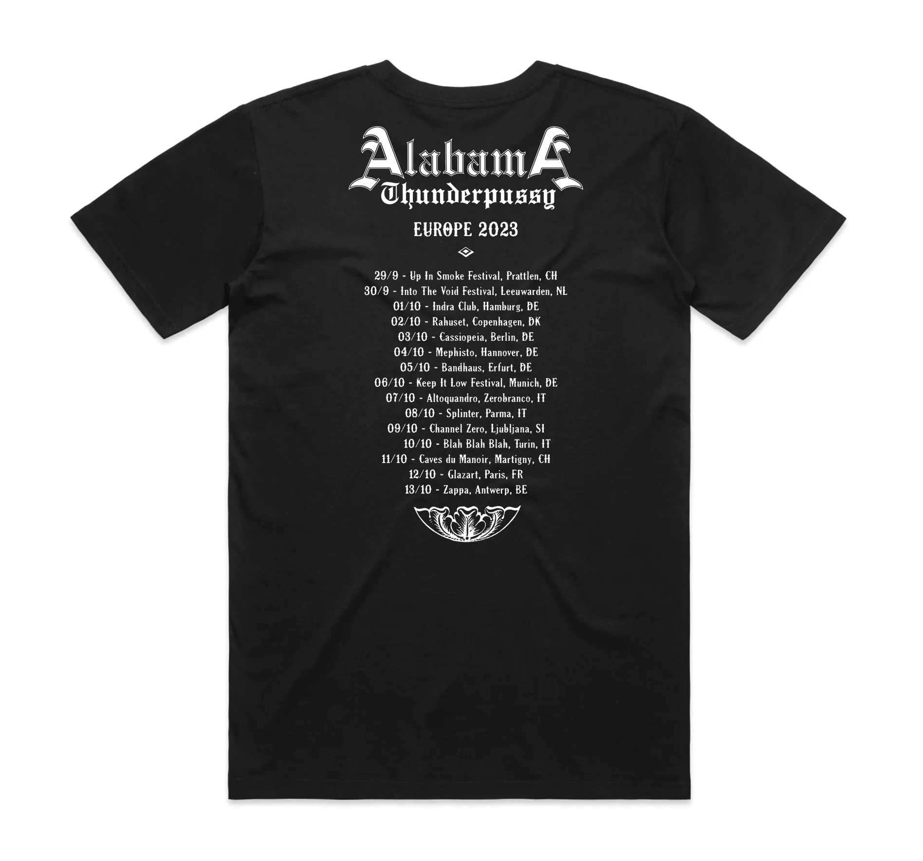 Alabama Thunderpussy Tour 2023 T-Shirt - Image 3