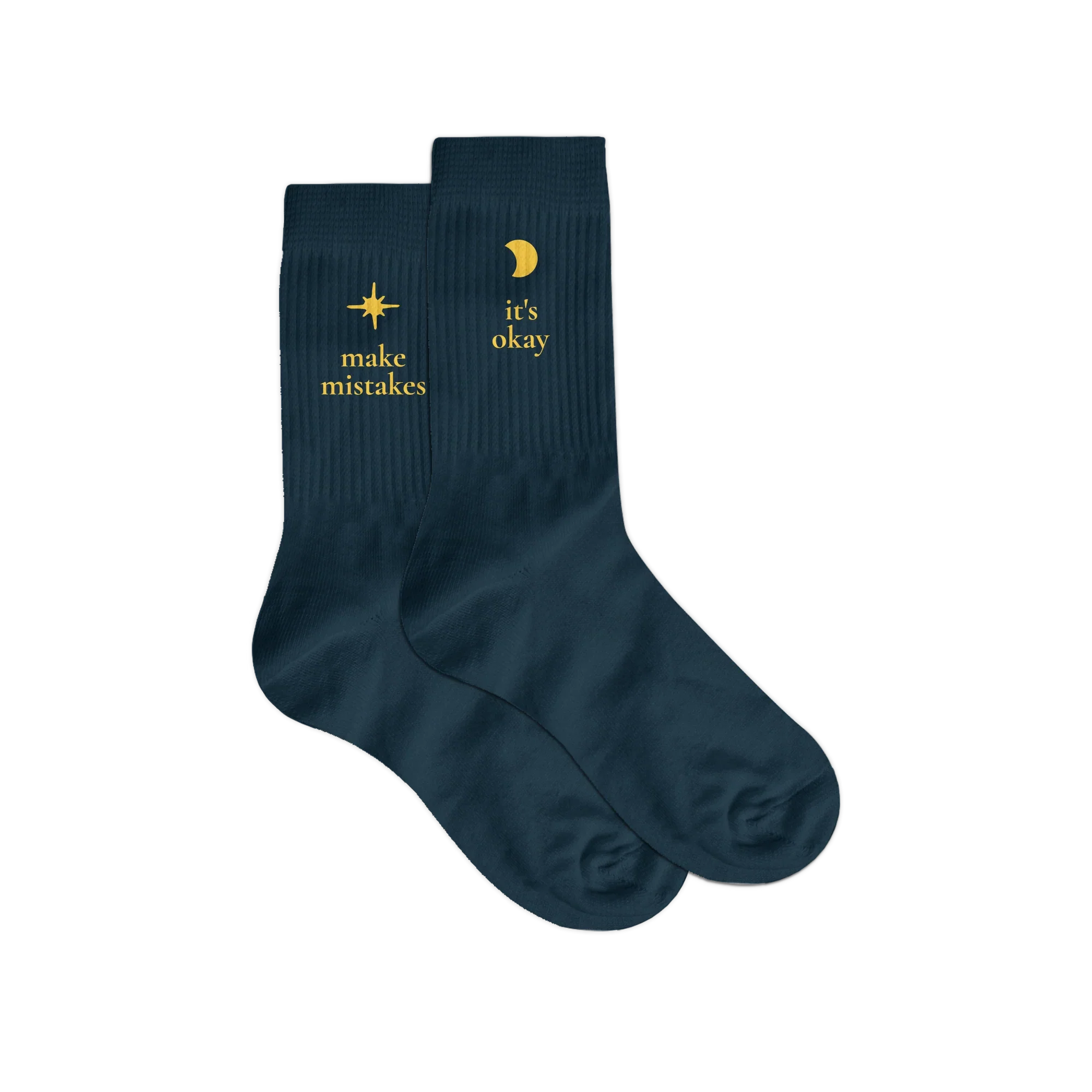 It's Ok, Make Mistakes Socks