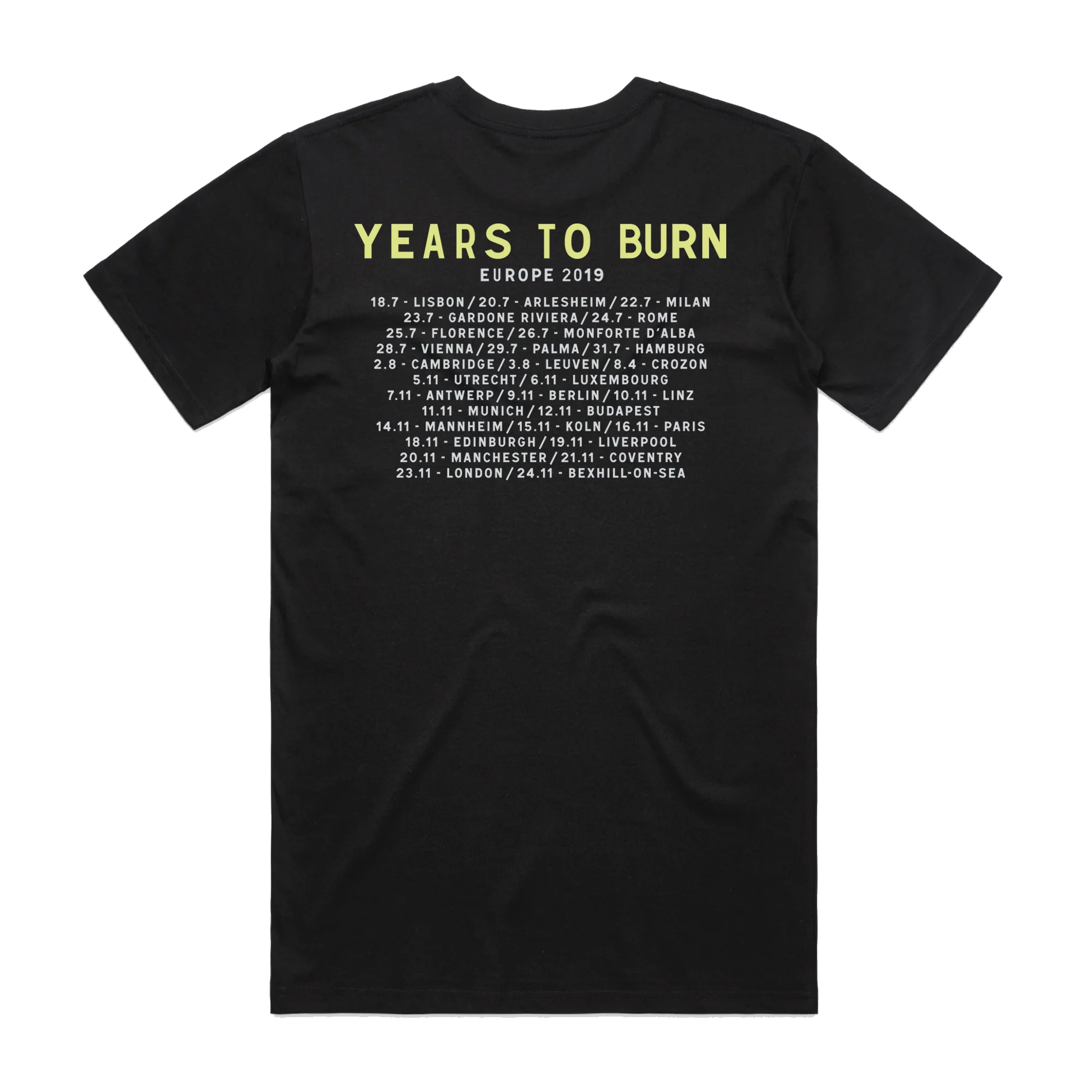 Years To Burn Tour - Image 2