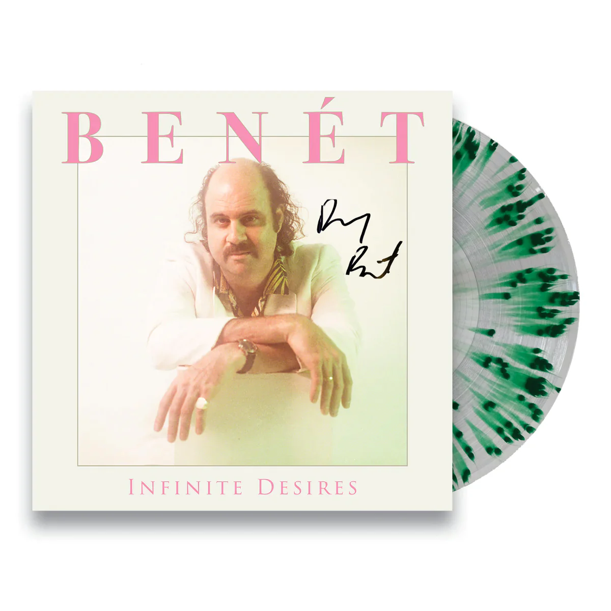 Infinite Desires Limited Edition Ultra Clear w/Evergreen Splatter LP - Image 2