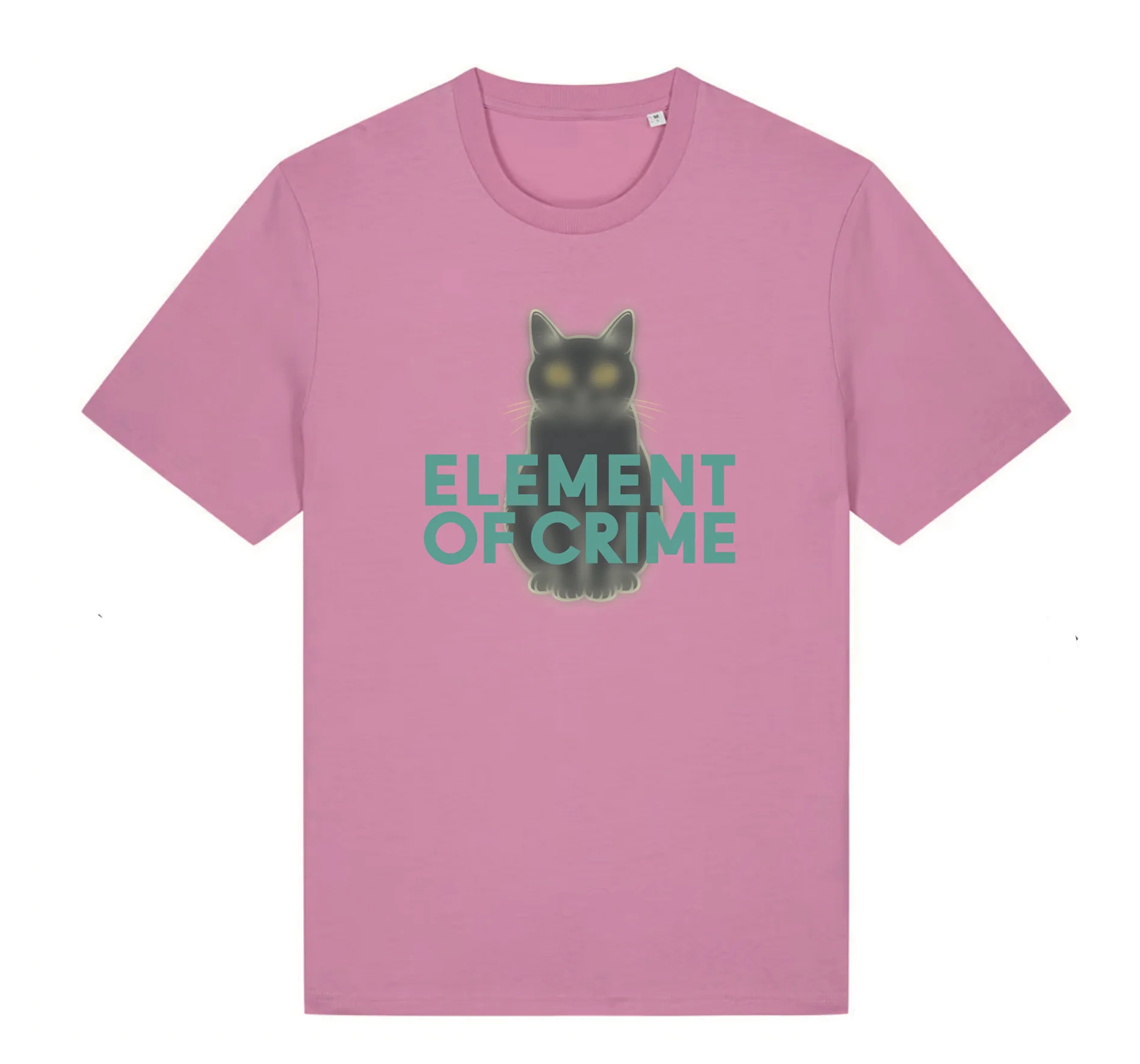 Katze T-Shirt Rosa