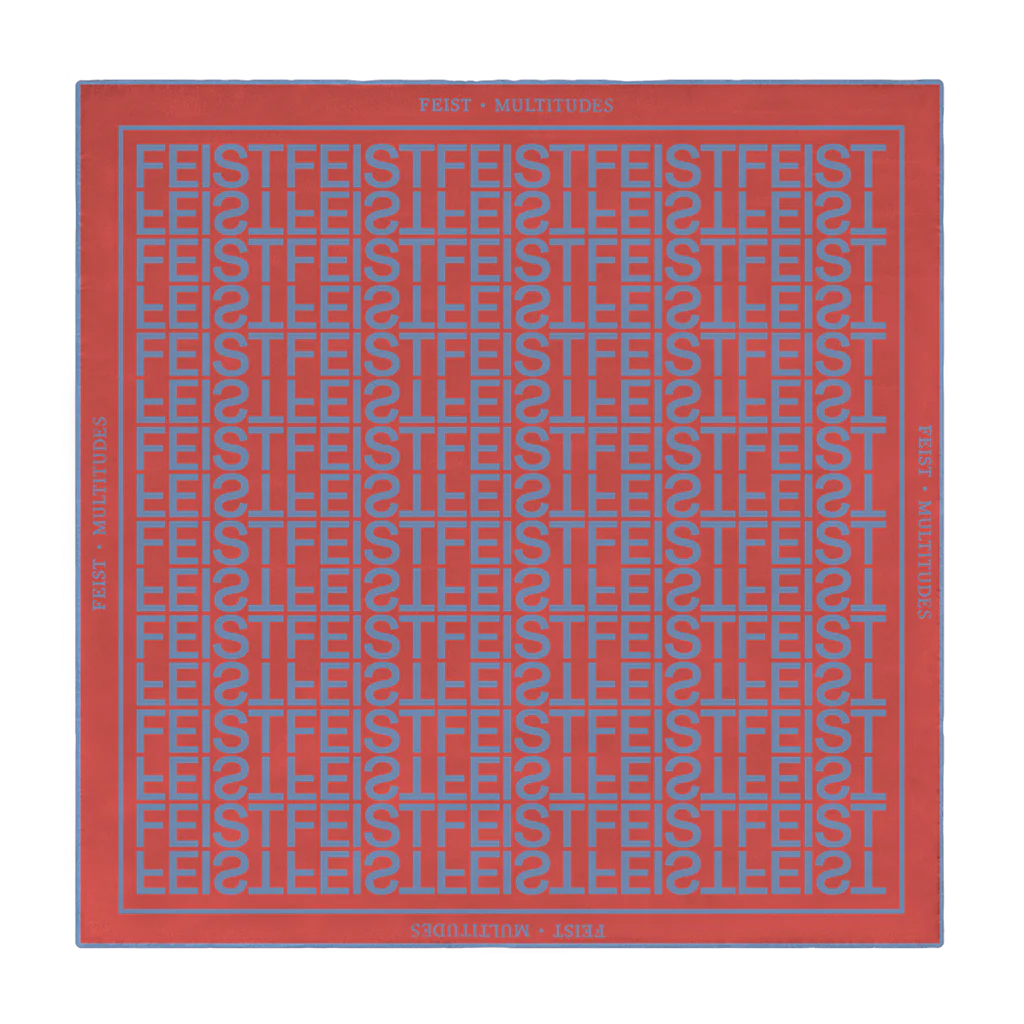 Multitudes Text 100% Silk Scarf