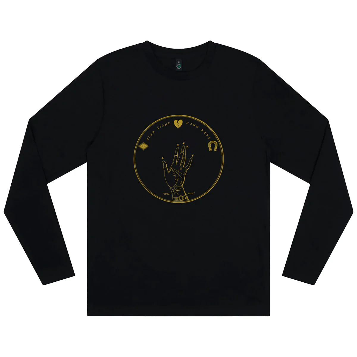 Find Light, Hang Boss Black Longsleeve