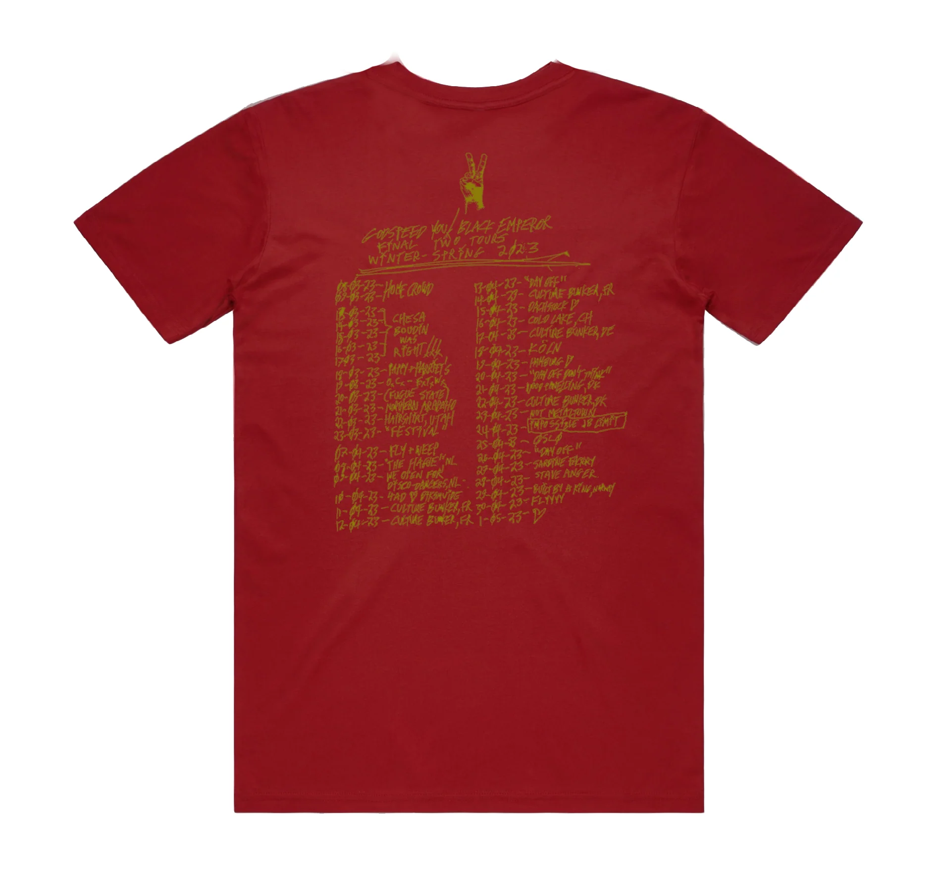 Find Light, Hang Boss Red T-Shirt - Image 2