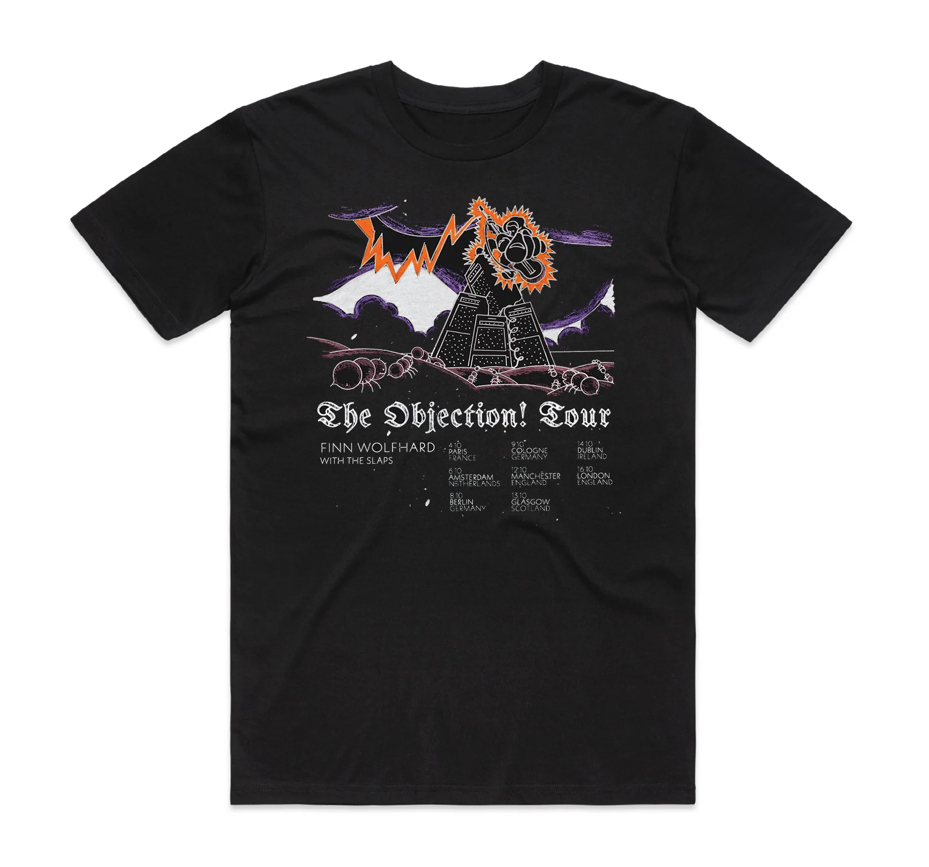 Finn Wolfhard EU/UK Tour 2025 T-Shirt