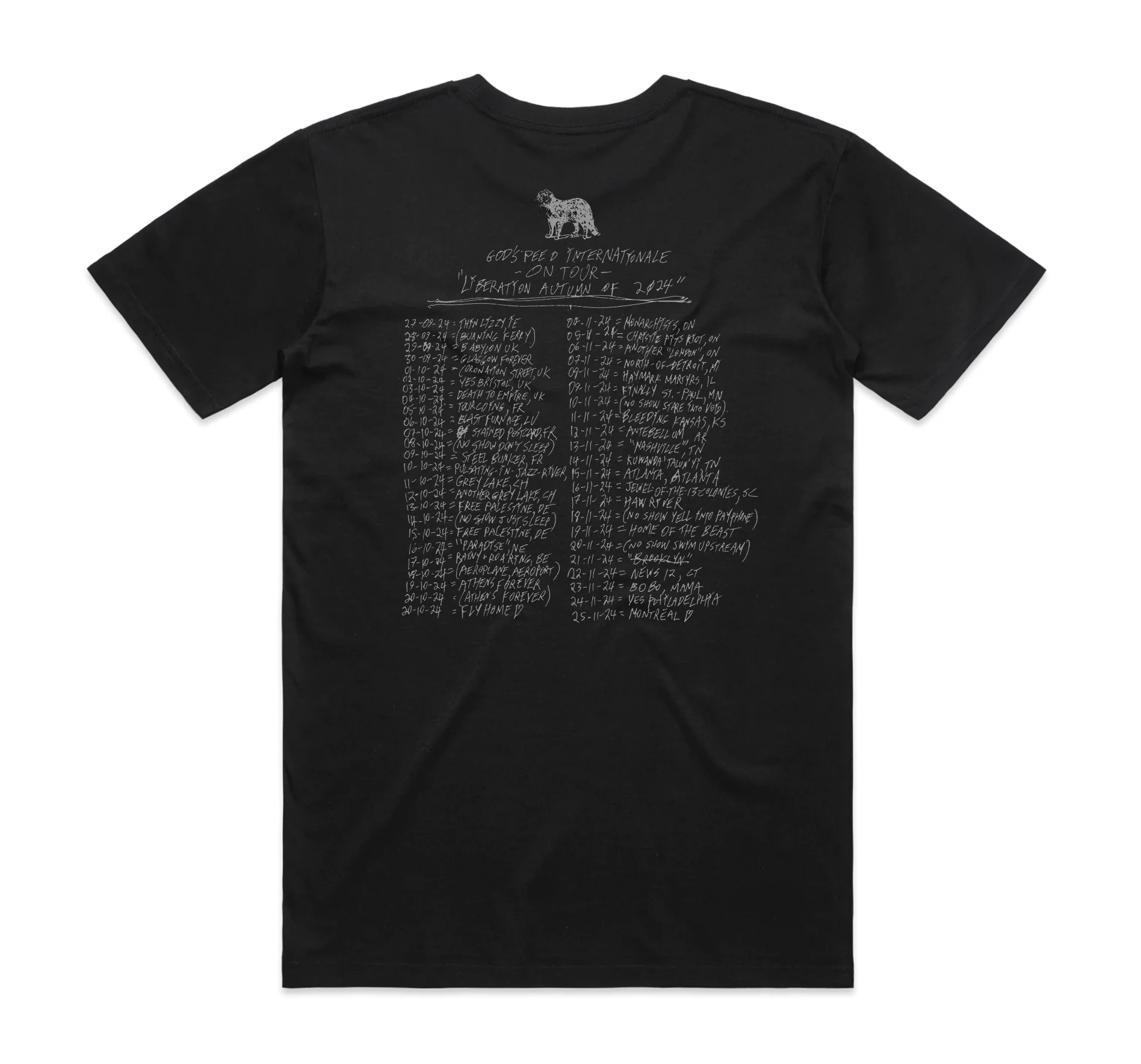 Liberation Autumn of 2024 Black T-Shirt - Image 2