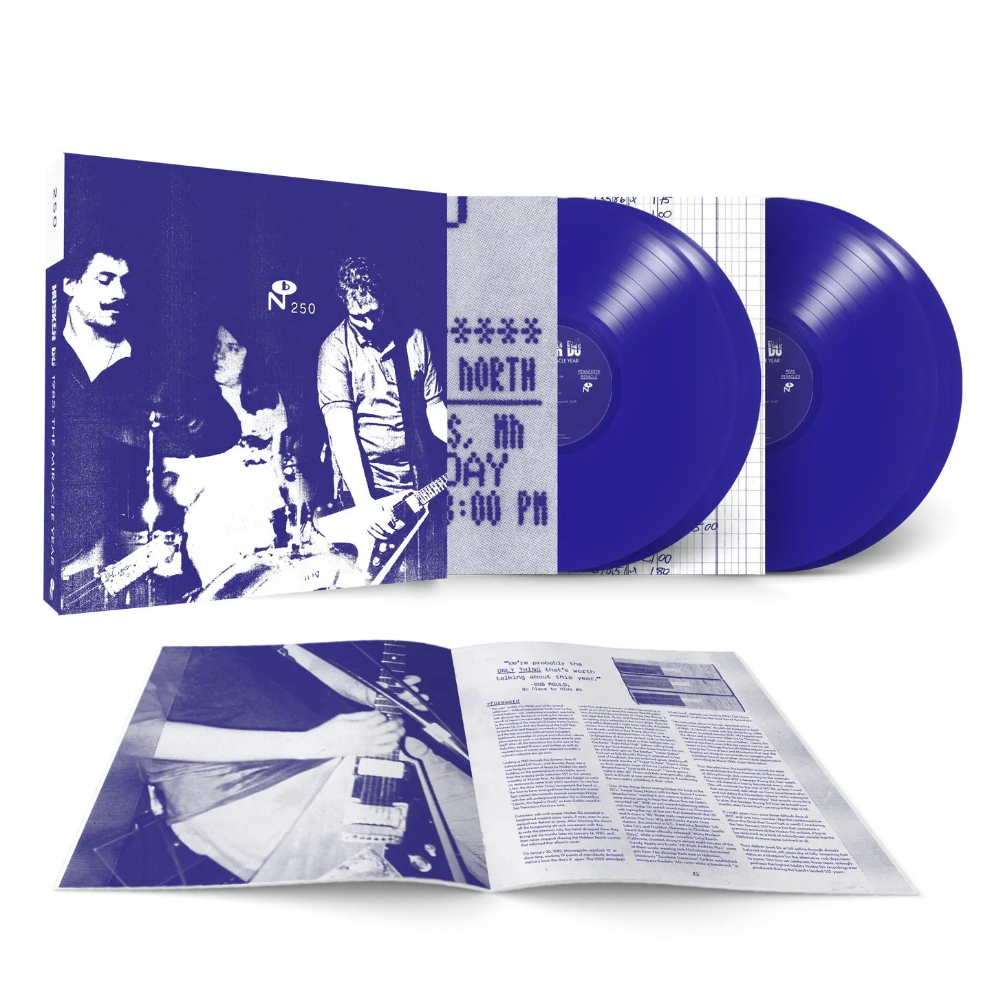 1985: The Miracle Year Blue Vinyl 4LP Boxset