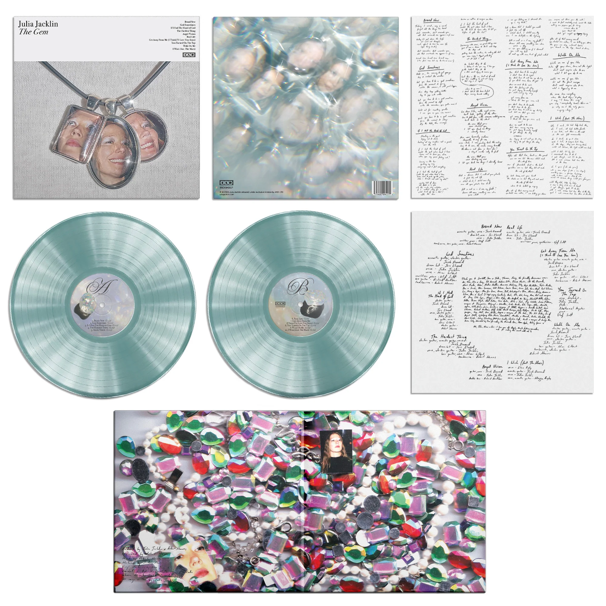 (PRE-ORDER) The Gem Opal Green Vinyl LP + Signed Print D2C Exclusive - Image 3