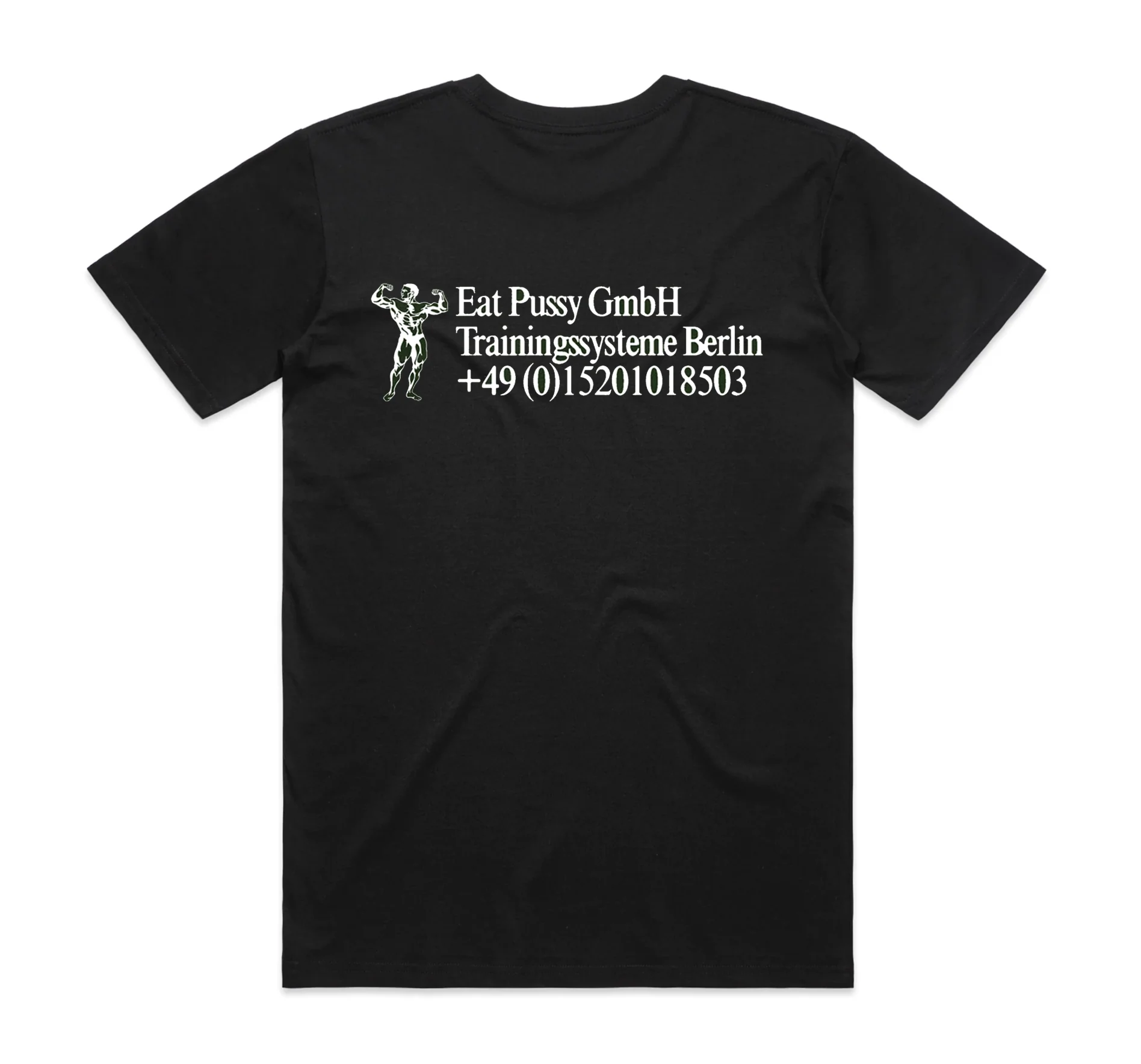 Eat Like An Athlete Black T-Shirt (Standard Fit) - Image 3