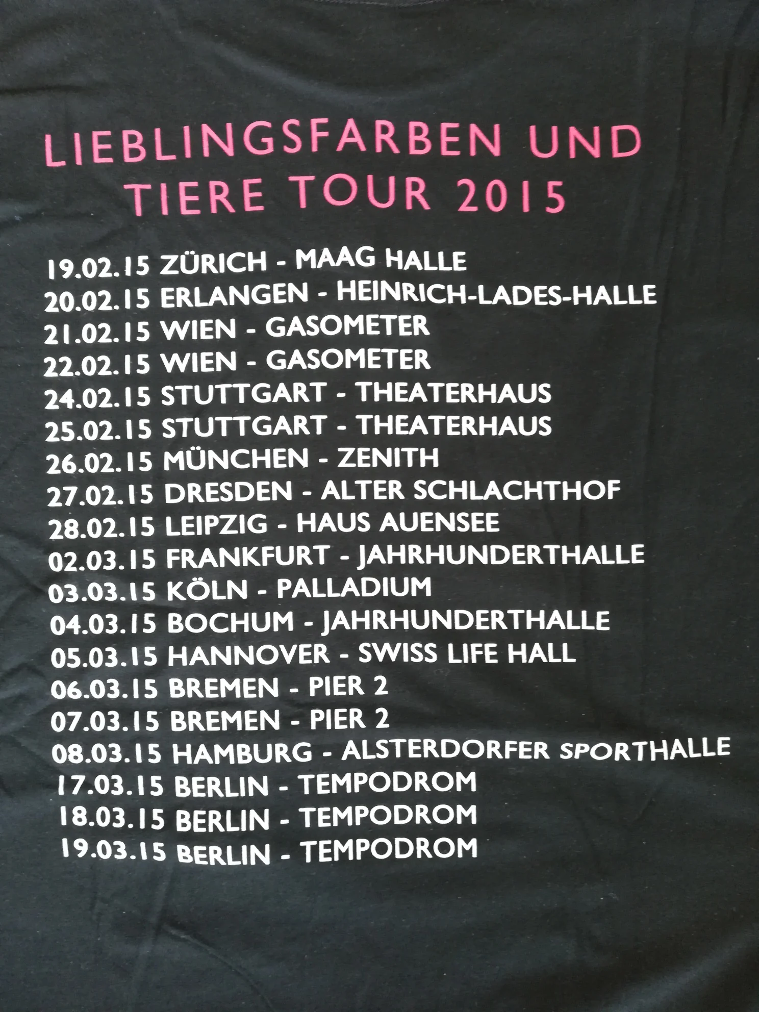 Lieblingsfarben Tour für Frauen - Image 2