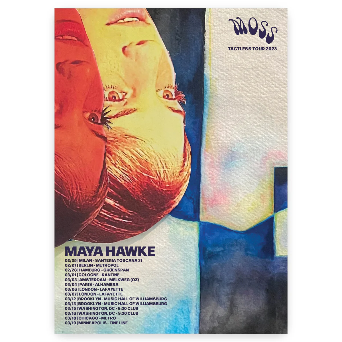 Moss Spring 2023 Tour Poster