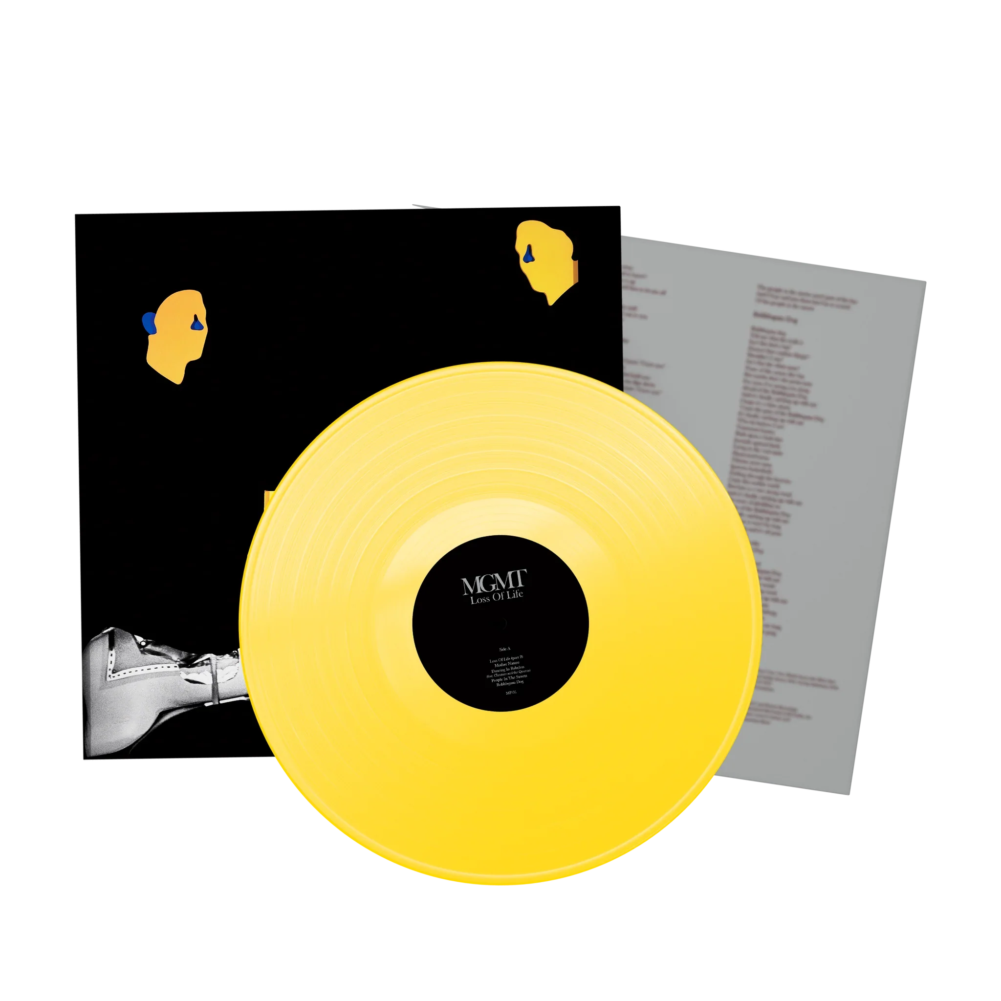 Loss Of Life Canary Yellow LP - Image 3