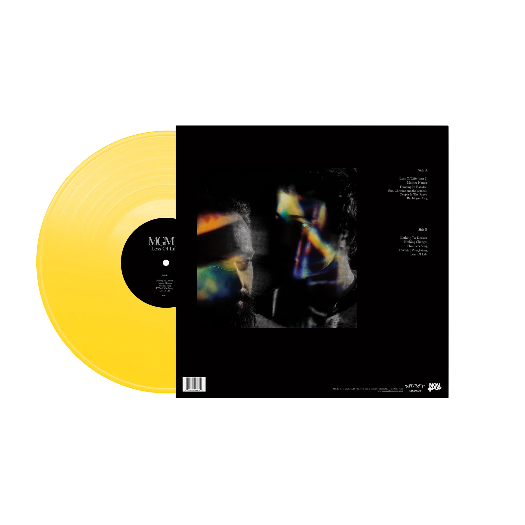 Loss Of Life Canary Yellow LP - Image 5