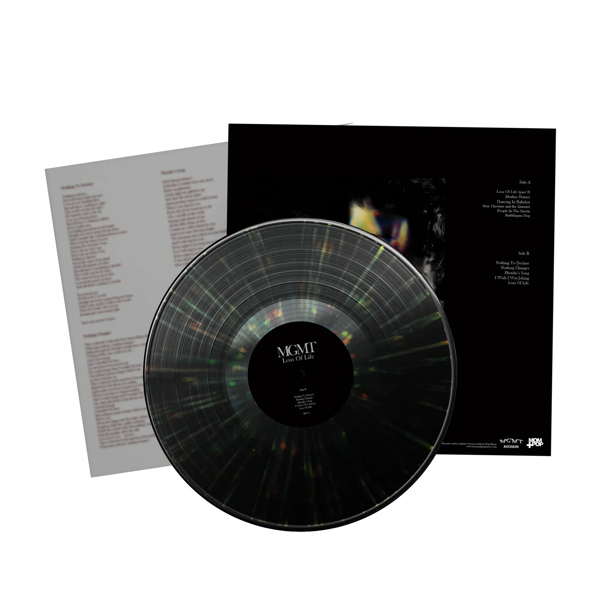 Loss Of Life Limited Edition Prismatic Splatter LP - Image 3
