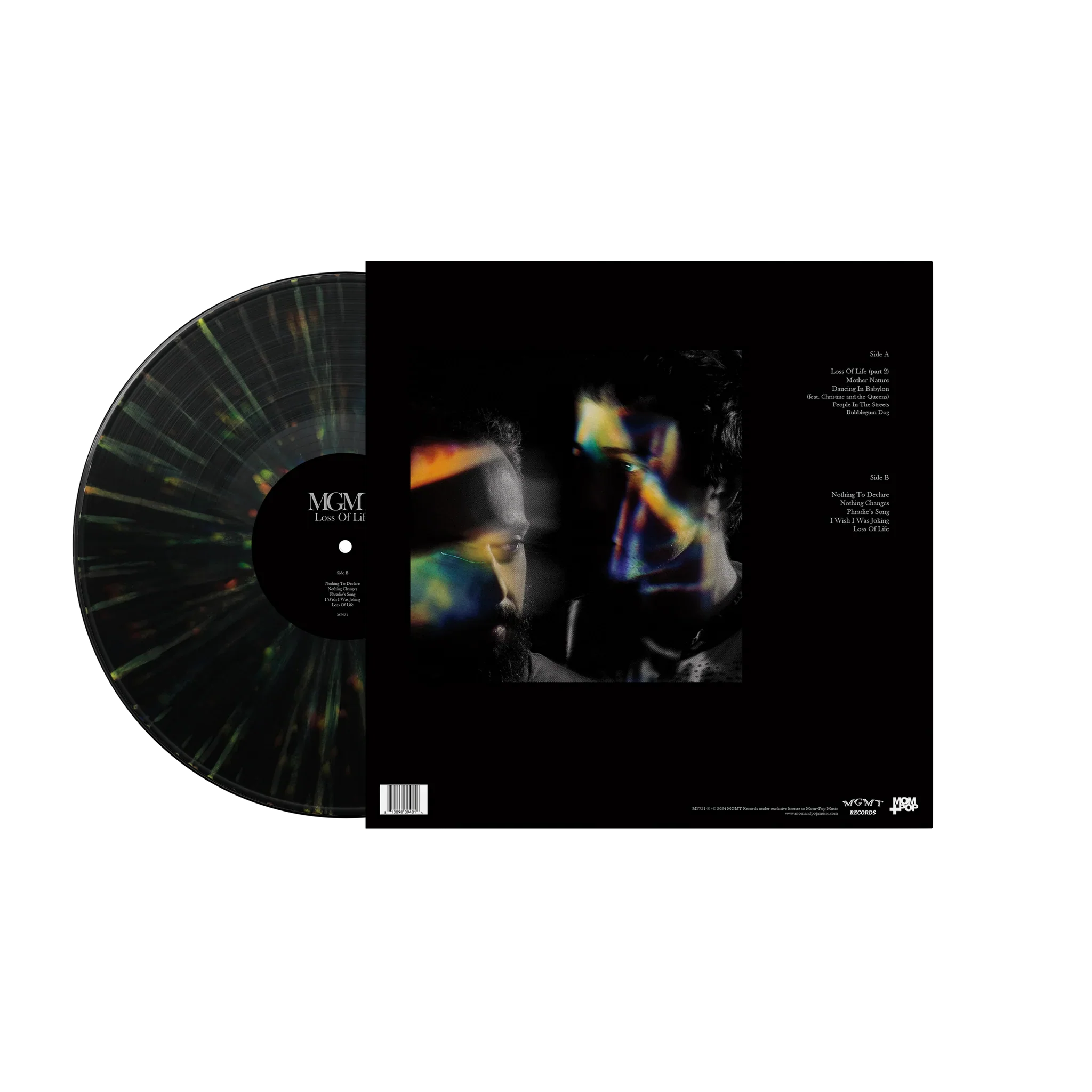 Loss Of Life Limited Edition Prismatic Splatter LP - Image 5