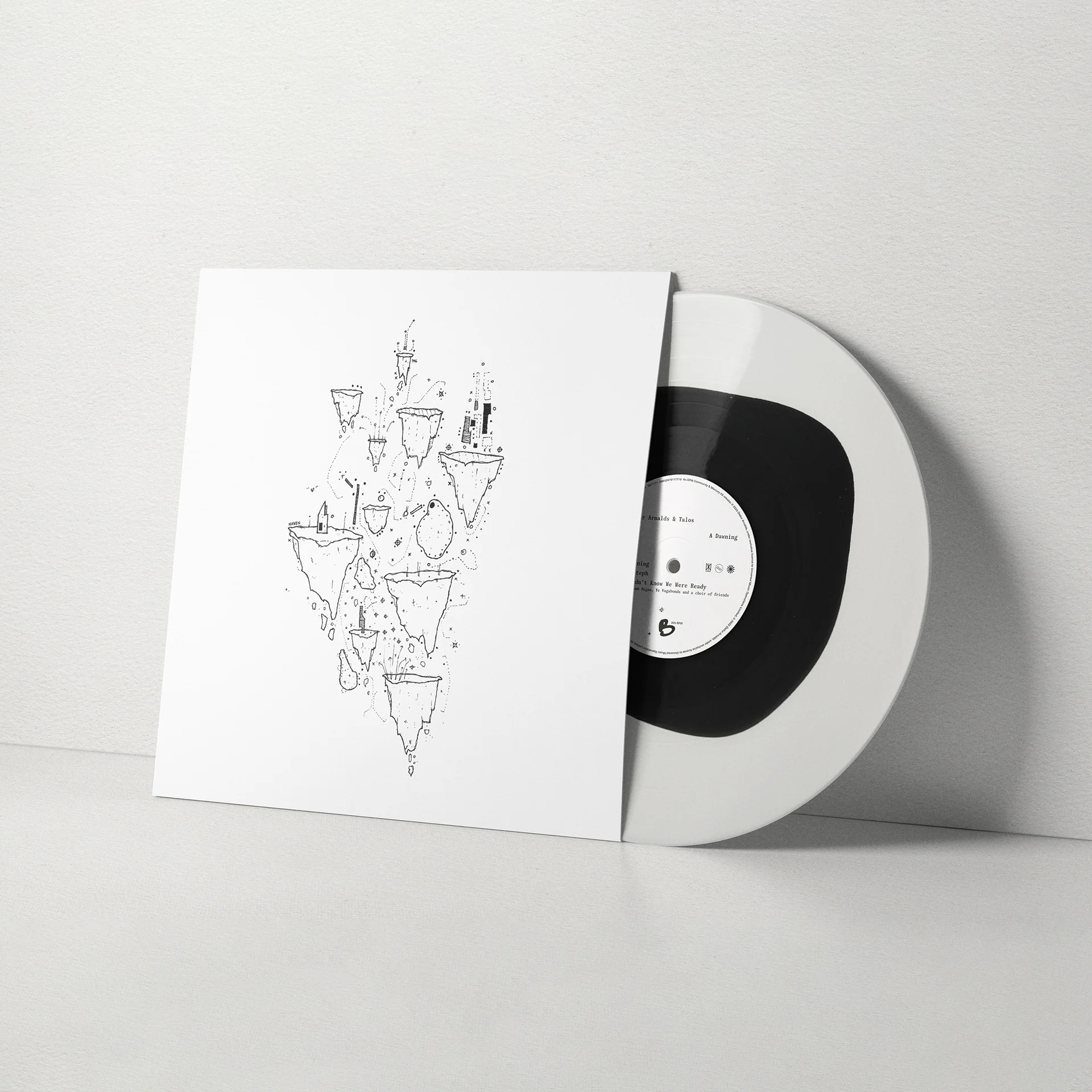 A Dawning Coloured LP w. Signed Art Print (white) - Image 6