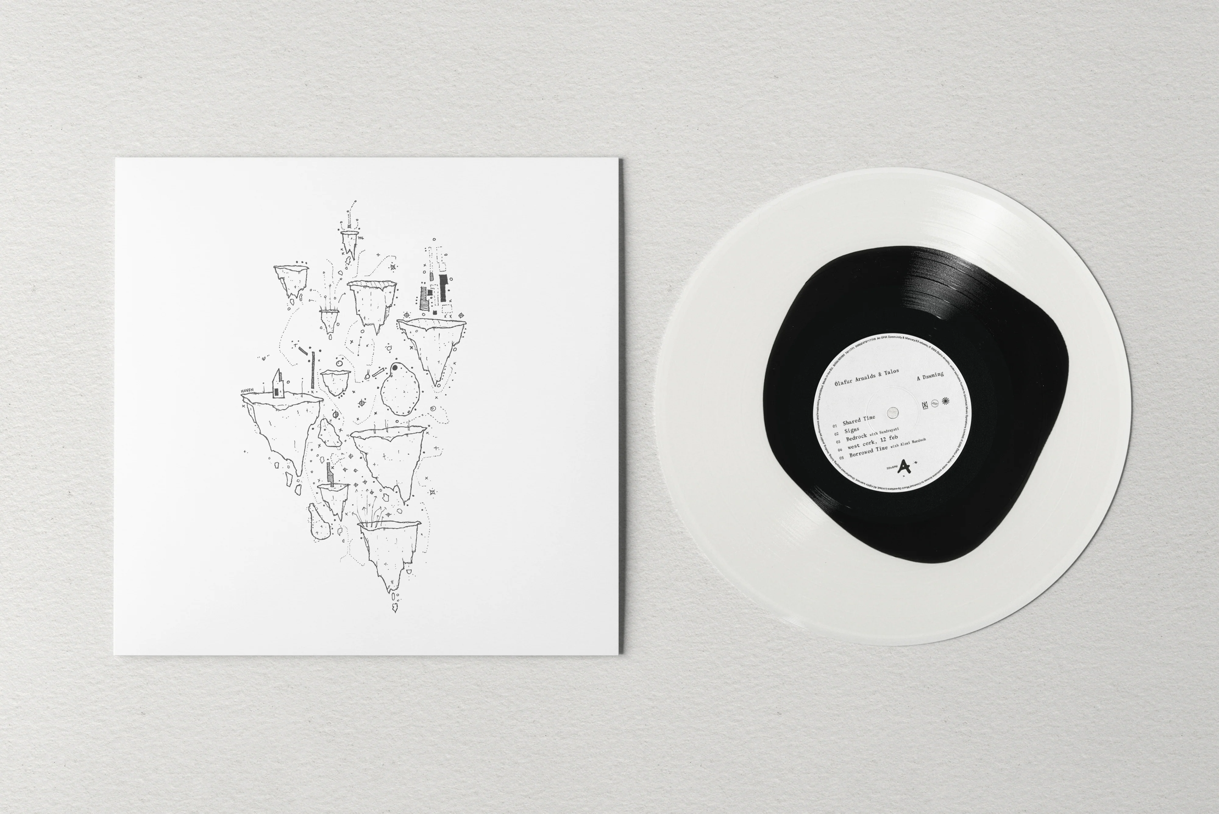 A Dawning Coloured LP w. Signed Art Print (white) - Image 7