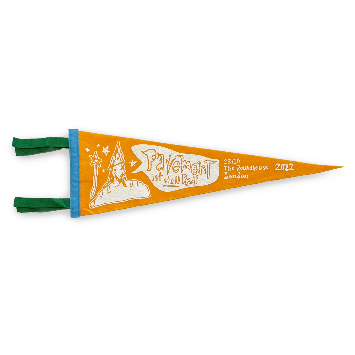 Roundhouse London 23/10 2022 Tour Pennant Yellow