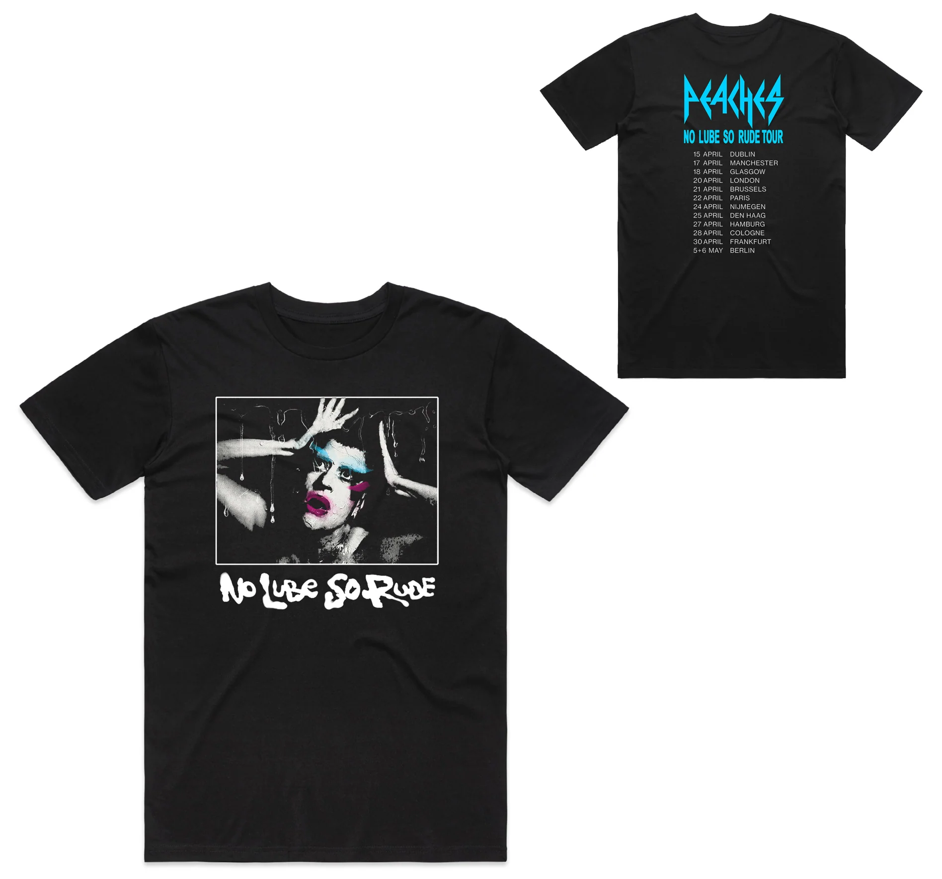 Peaches EU UK 2026 Tour T-Shirt