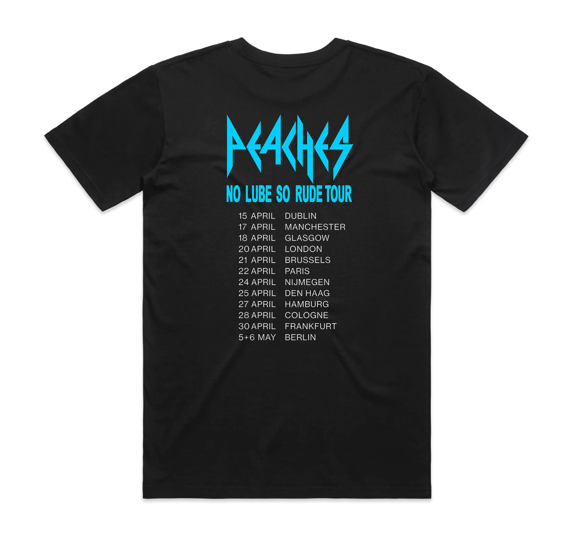 Peaches EU UK 2026 Tour T-Shirt - Image 3