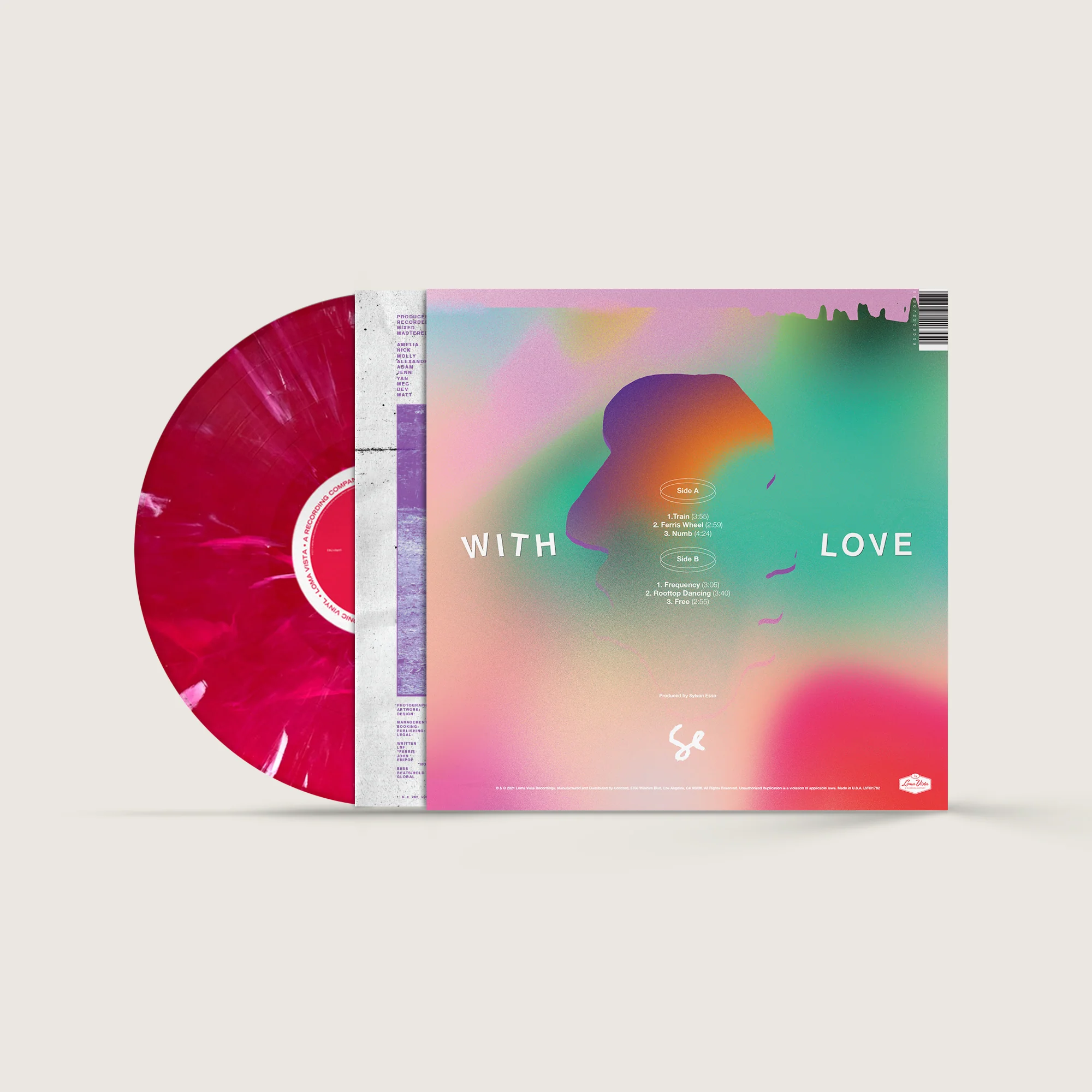 WITH LOVE EP (Limited Edition Red Vinyl) - Image 2