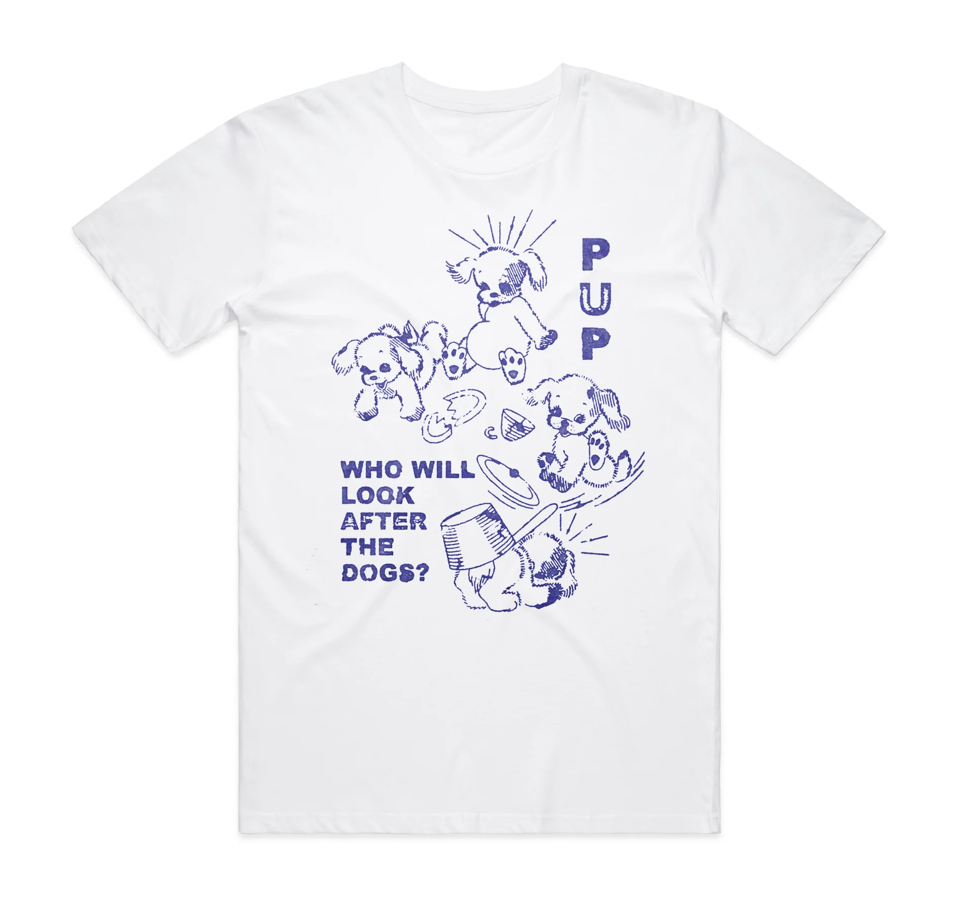 Furbaby Frolic Blue T-Shirt