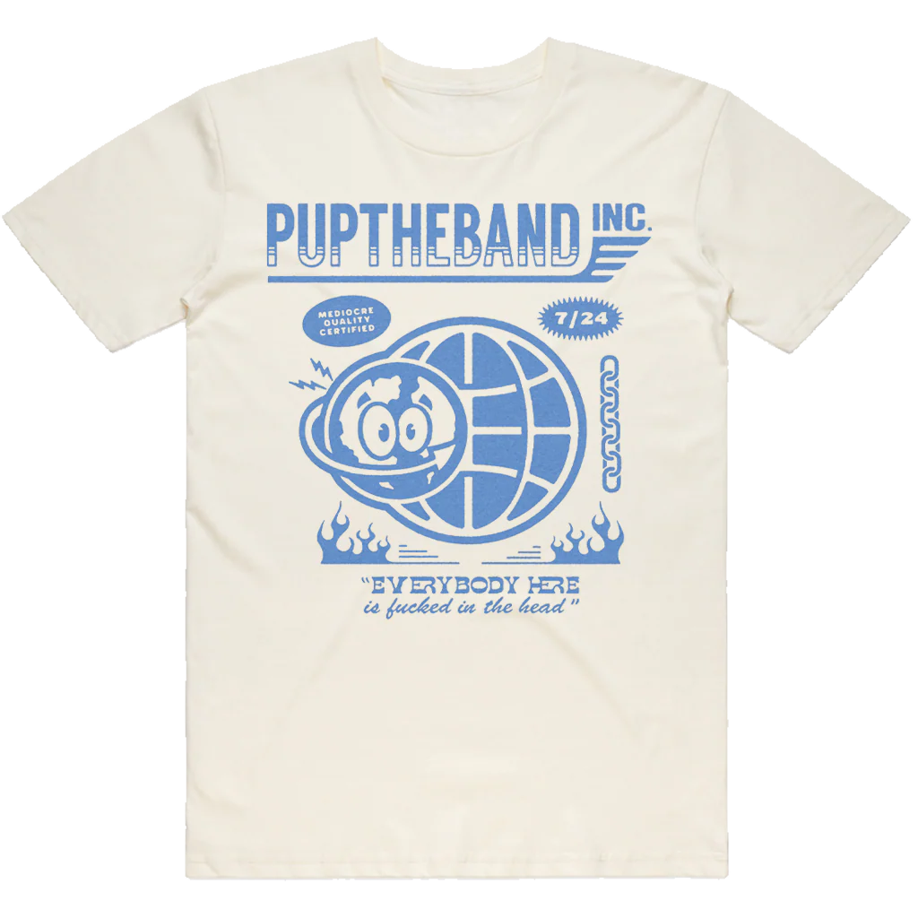 PUPTHEBAND Inc. World Wide T-shirt