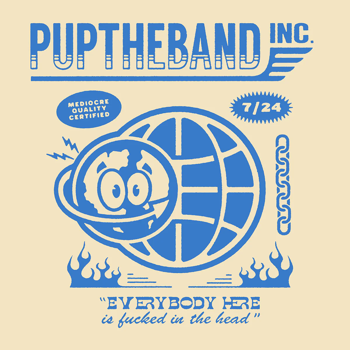 PUPTHEBAND Inc. World Wide T-shirt - Image 2