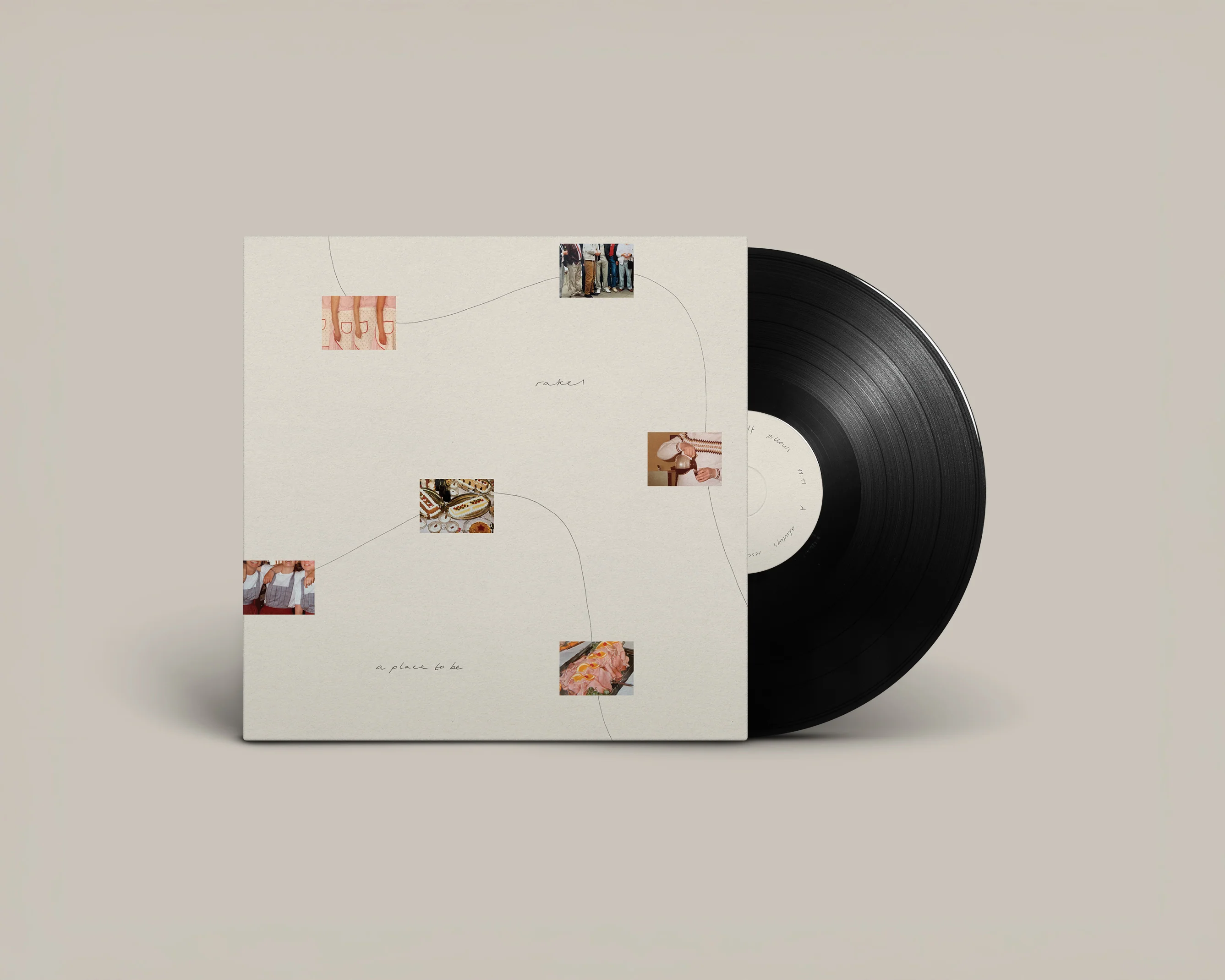 a place to be Black Vinyl LP