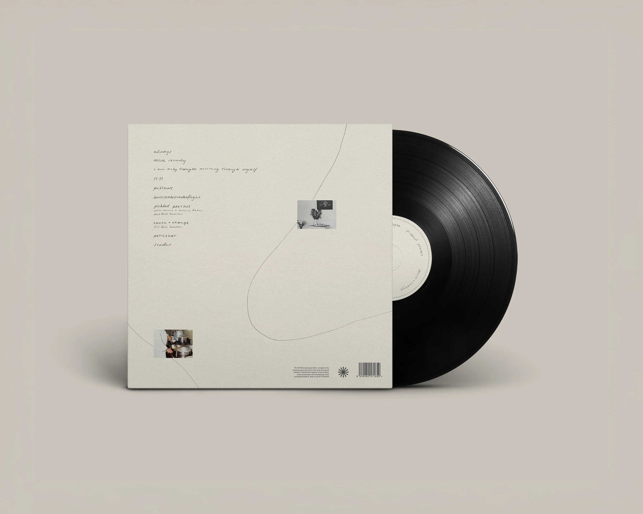 a place to be Black Vinyl LP - Image 2