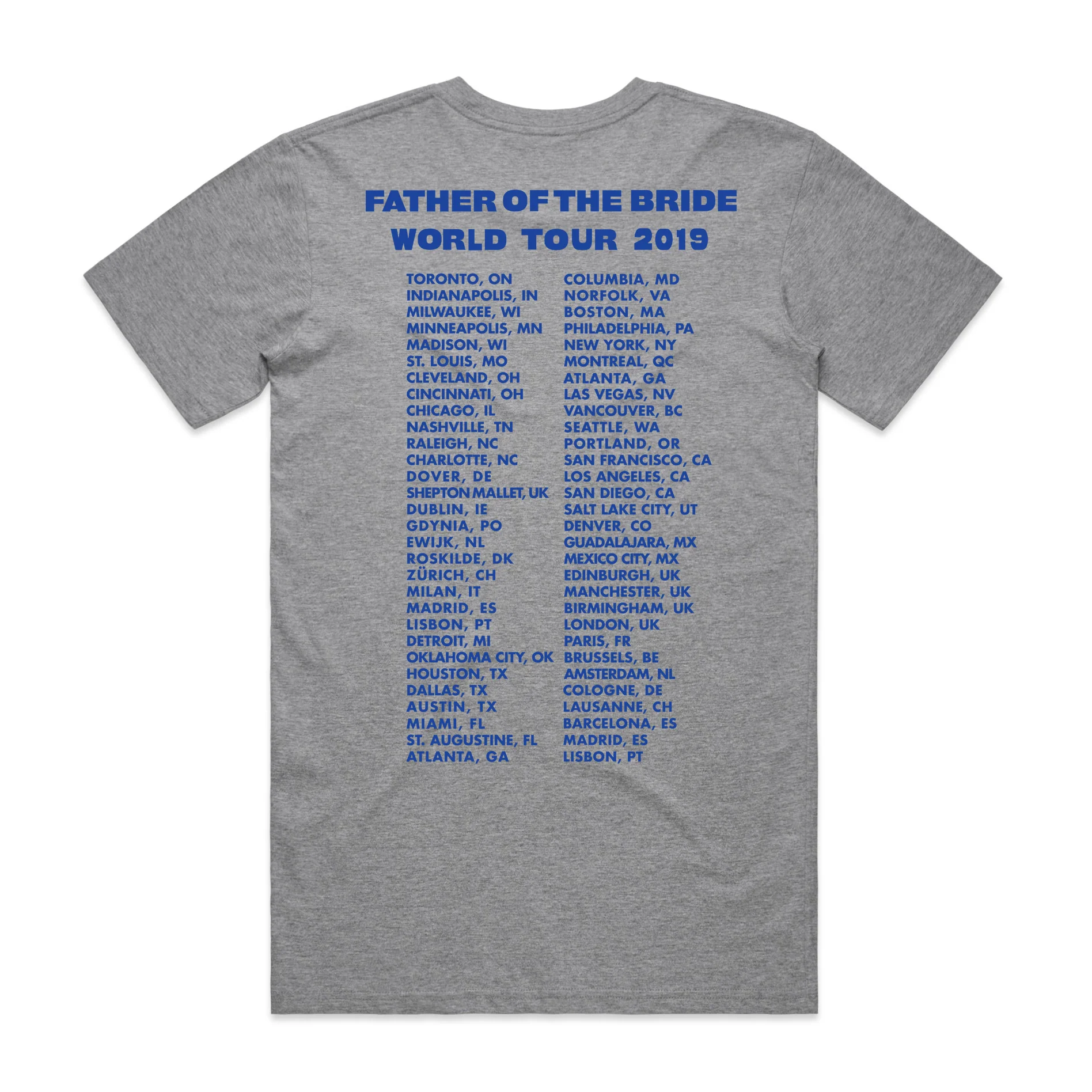 Symbol Tour Dates T-Shirt - Image 2