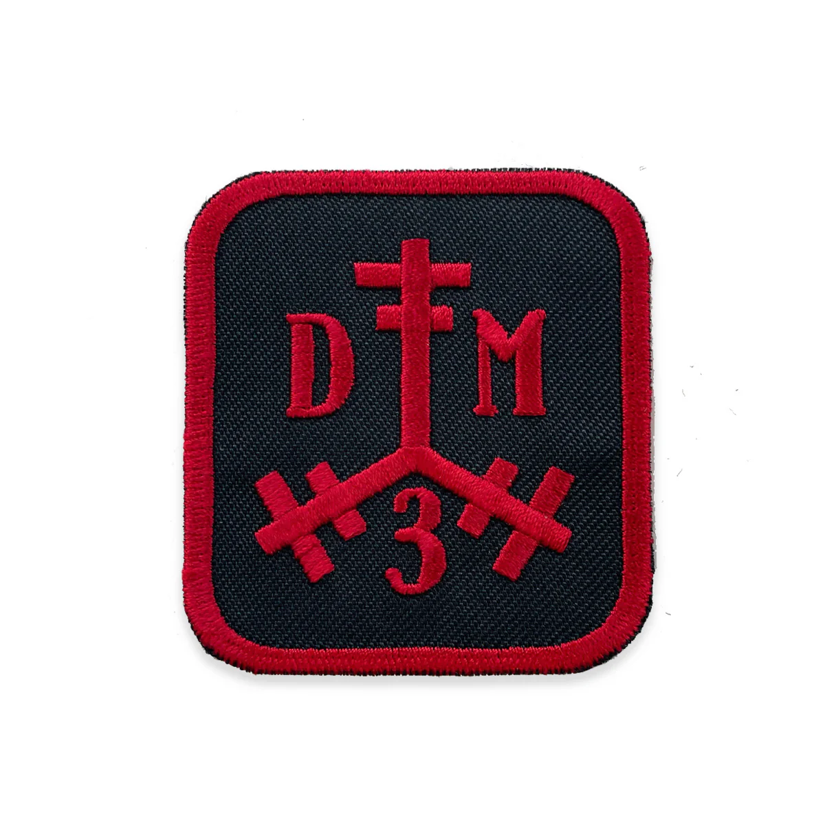 TDM3 Cross Red Patch
