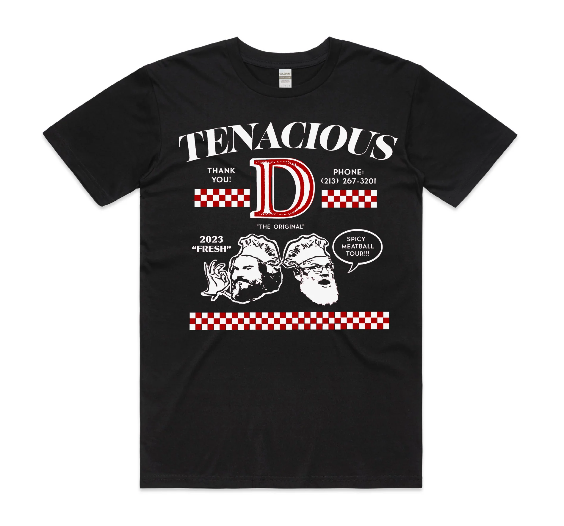 Spicy Meatball Tour 2023 T-Shirt Large - Image 2