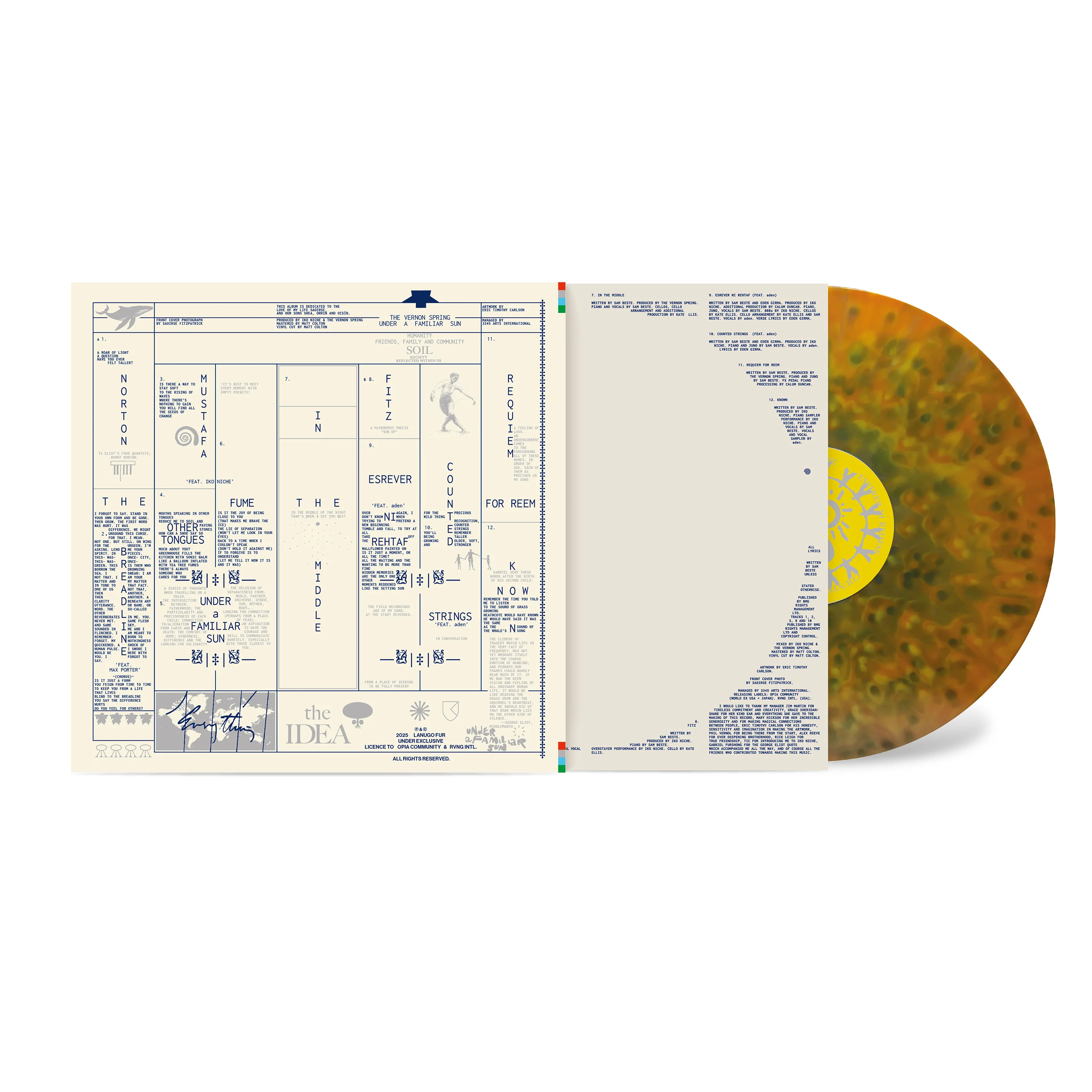 Under a Familiar Sun Exclusive "Shea" Coloured LP - Image 2