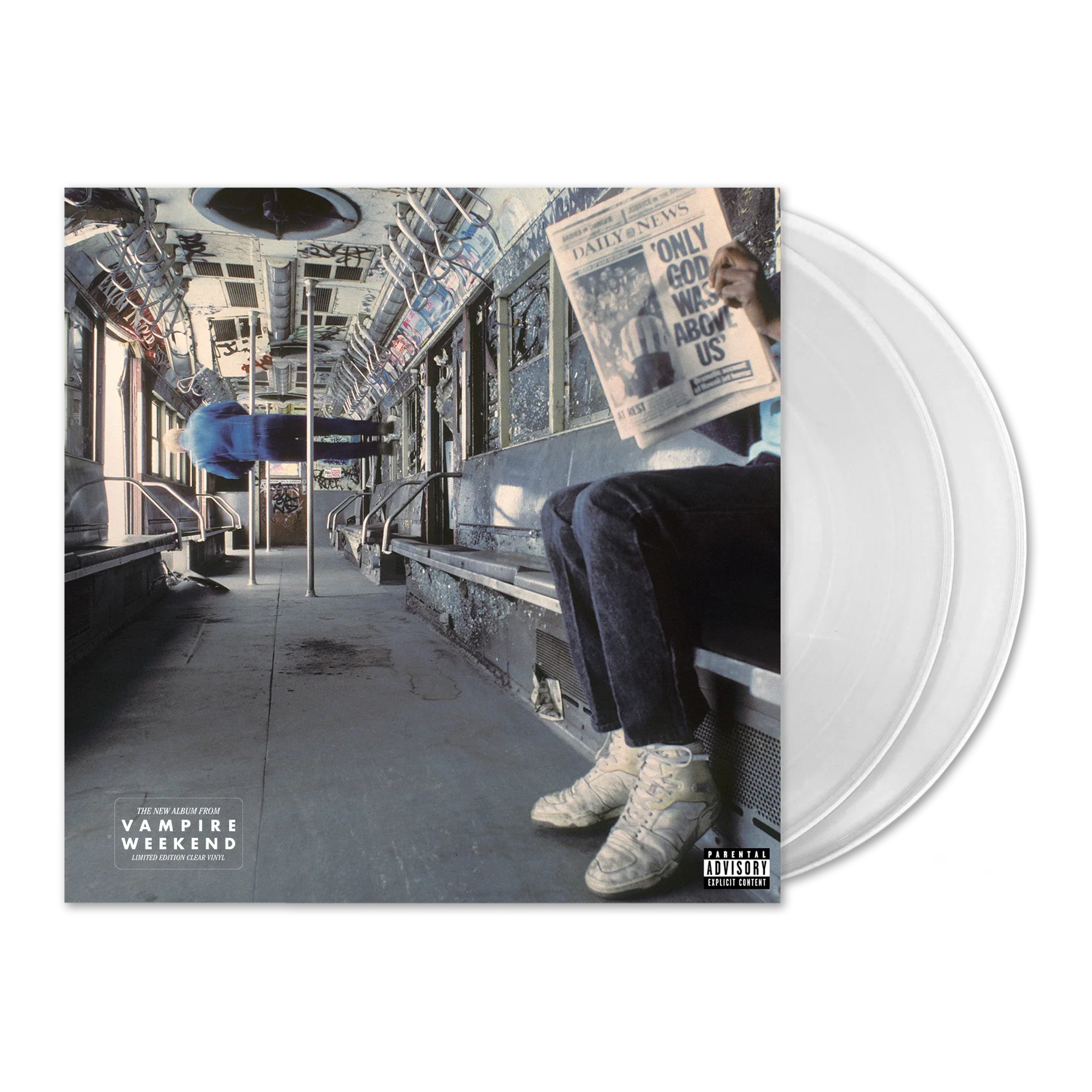 Only God Was Above Us (Clear) Limited Edition Exclusive Vinyl LP